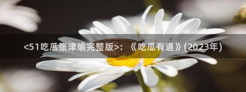 51吃瓜今日热门大瓜：<51吃瓜张津瑜完整版>：《吃瓜有道》(2023年)