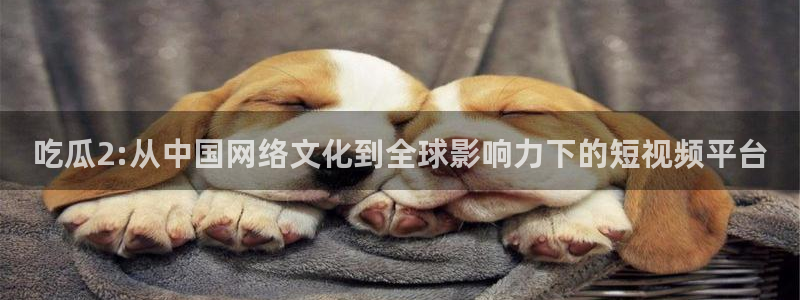 nanataipei51吃瓜：吃瓜2:从中国网络文化到全球影响力下的短视频平台