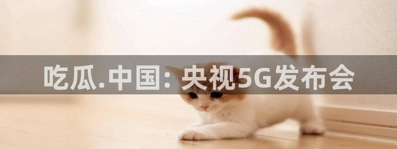 吃瓜网998.su永久有效：吃瓜.中国: 央视5G发布会